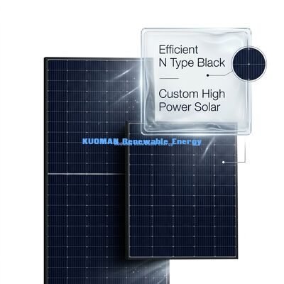 Panel słoneczny typu N o mocy 415 Watt o wydajności 22% do użytku mieszkalnego i komercyjnego