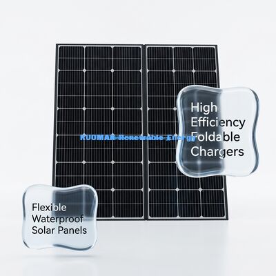 Składany panel słoneczny 400W 40.3V IP68 wodoodporny, przenośny, do przygód na świeżym powietrzu