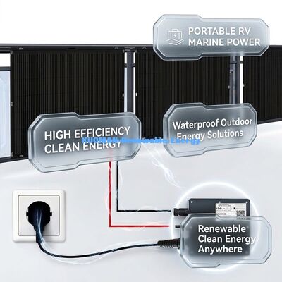 200W wysokiej wydajności giętki panel słoneczny do odnawialnej czystej energii