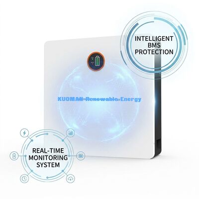 Akumulator litowo-jonowy 48V 100Ah do magazynowania energii w domu z inteligentnym BMS i ogniwami klasy A dla niezawodnego przechowywania energii