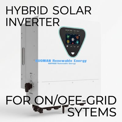 Hybrydowy falownik solarny BSR 6KW z klasą szczelności IP65 i pracą równoległą do użytku domowego i komercyjnego
