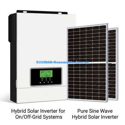 Falownik off-grid 24V z ładowarką solarną MPPT 80A, sterowaniem przez aplikację i czystą falą sinusoidalną do domowych systemów solarnych