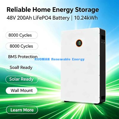 15kWh 48V 300Ah LiFePO4 Bateria domowa na ścianę