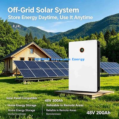 Powerwall 48V 200Ah LiFePO4 Akumulator ścienny do domowych magazynów energii słonecznej