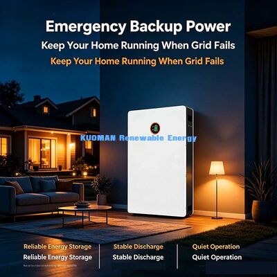 Inteligentny BMS chroniona bateria Powerwall 10.24kWh 48V 200Ah LiFePO4 do domu off-grid zasilanie awaryjne z paneli słonecznych
