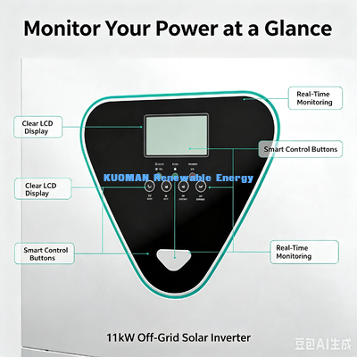 11KW Solar Off Grid Inverter WiFi Optional Parallel Function Off-Grid Power System