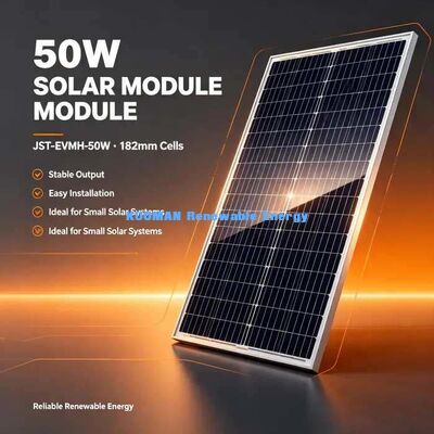Panel słoneczny 50W o wysokiej wydajności, napięcie systemowe 700V, bezpieczne zasilanie poza siecią