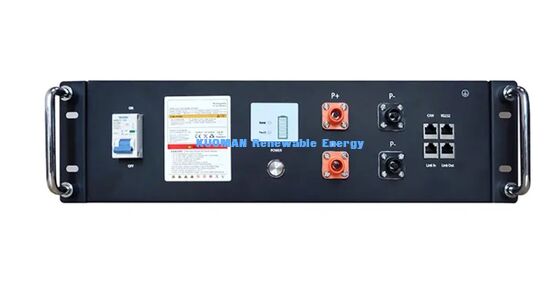 KM New Energy Home Power Storage Battery 51.2V 100Ah LiFePO4 Battery UL9540A UL1973