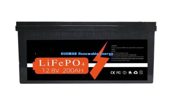 12V 200Ah LiFePO4 Bateria głębokiego cyklu z 8000 cyklami i 10-letnią gwarancją na magazynowanie energii