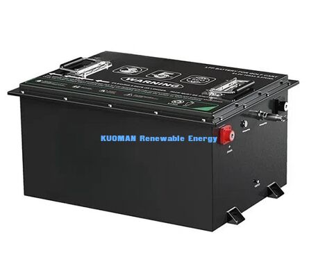 KM 36V -50-150Ah Niestandardowy wózek golfowy LiFePO4 Bateria 8000 cykli