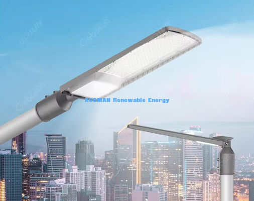 50W-200W Zewnętrzna lampa uliczna LED zasilana energią słoneczną, wodoodporna IP66, żywotność 50000 godzin, do parkingów i autostrad