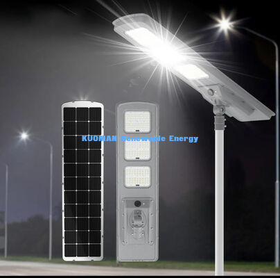 120W Wodoodporna Solarna Lampa Uliczna IP65 z Opcją Czujnika Ruchu - Żywotność 8-10 Lat