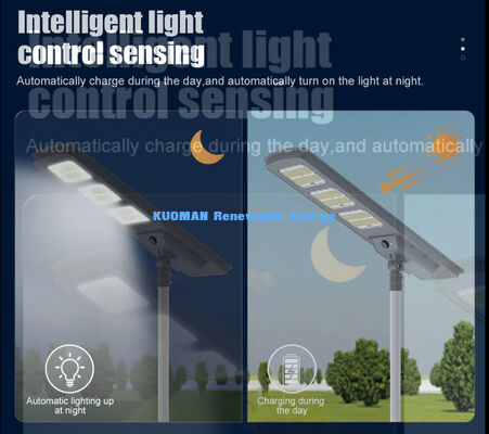 All In One LED Solar Street Light 220lm/W IP65 wodoodporny z 2-3 dniami deszczowymi