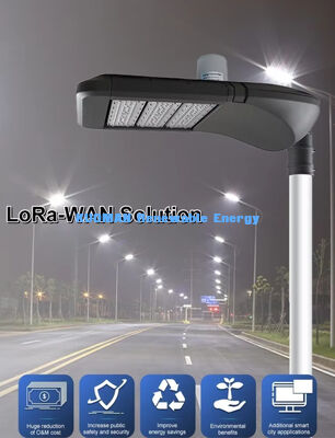 Inteligentna uliczna lampa LED do ogrodu z wodoodpornością IP66, inteligentnym sterowaniem LoRaWAN i żywotnością 100000 godzin do zewnętrznego oświetlenia słonecznego