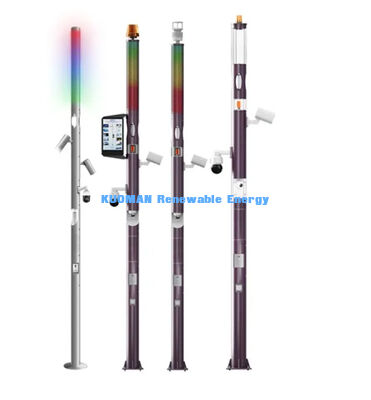 Inteligentny System Sterowania Ekranem LED Słup Oświetleniowy Zewnętrzny Inteligentne Zdalne Światła Słup