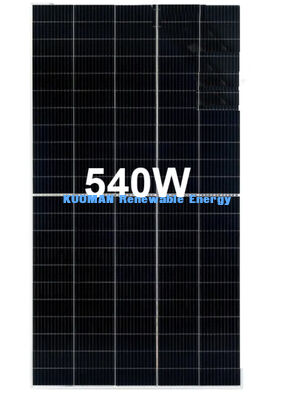 Panel słoneczny 500W-600W o wydajności 22% i odporności na warunki atmosferyczne IP65 do użytku przemysłowego
