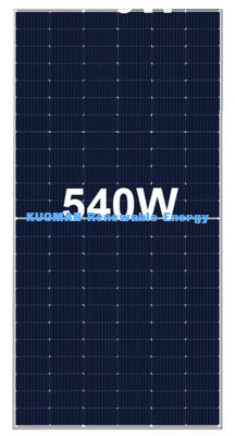 Panel słoneczny 500W-600W o wydajności 22% i odporności na warunki atmosferyczne IP65 do produkcji energii przemysłowej