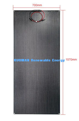 100W 210W Wodoodporny panel słoneczny IP68 Elastyczny panel fotowoltaiczny z cienkiej folii do podróży i domu