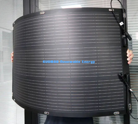 Lekkie 100W elastyczne panele słoneczne ETFE do podróży samochodowych i przygód na świeżym powietrzu