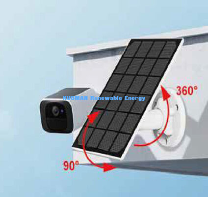 Wodoodporna lampa solarna 3W z czujnikiem i przenośnym panelem słonecznym 182mmx182mm do oświetlenia zewnętrznego