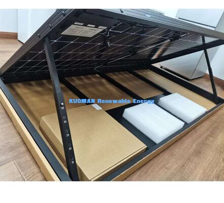 Wysokiej wydajności panel słoneczny z wzmocnioną ramą aluminiową i odpornością na warunki pogodowe IP65
