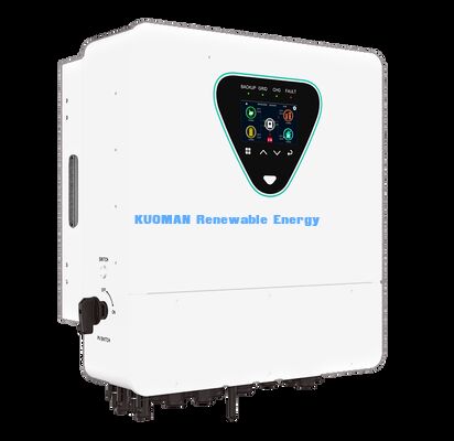 Hybrydowy falownik solarny BSR 6KW z klasą szczelności IP65 i pracą równoległą do użytku domowego i komercyjnego