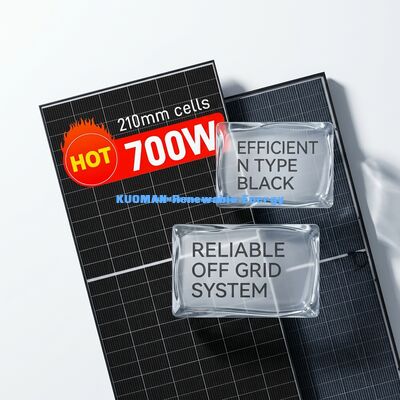 700W Monokrystaliczny Panel Słoneczny IP65 Odporny na Warunki Atmosferyczne Moduł PV 1722x1134x30mm