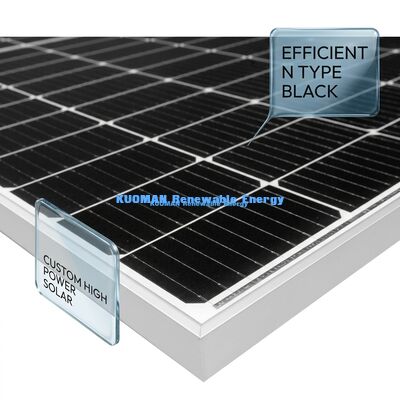 25A Wysokoprądowy Panel Słoneczny o Wydajności 22% i Odporności na Warunki Atmosferyczne IP65 do Systemów Off-Grid i Komercyjnych