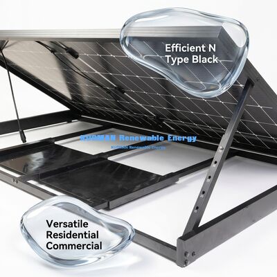 30mm Ultra Slim Panel Słoneczny Odporny na Warunki Atmosferyczne IP65 Panel Fotowoltaiczny 24 V do Użytku Domowego i Komercyjnego