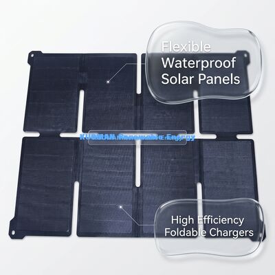 Składana ładowarka słoneczna 100W z technologią IBC Solar do telefonów i laptopów