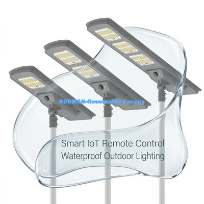 120W Wodoodporna Solarna Lampa Uliczna IP65 z Opcją Czujnika Ruchu - Żywotność 8-10 Lat