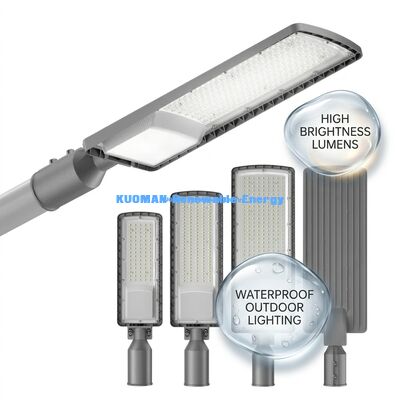 50W-200W Zewnętrzna lampa uliczna LED zasilana energią słoneczną, wodoodporna IP66, żywotność 50000 godzin, do parkingów i autostrad