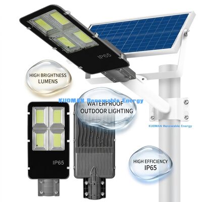 200W Lampa Uliczna Solarna z Pro MPPT i Wodoodpornością IP65 do Oświetlenia Drogowego i Ogrodowego na Zewnątrz