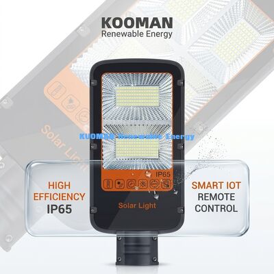 Wodoodporna lampa uliczna solarna z podwójnym ramieniem 100W-500W, niestandardowa solarna lampa LED na ścieżki do ogrodu i drogi