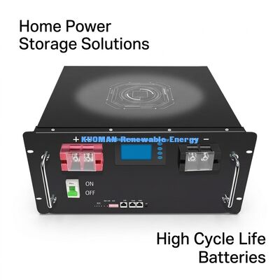 48V 200Ah LiFePO4 Battery Rack Module z 8000 głębokich cykli i UL CE Certyfikacja do przechowywania baterii w domu