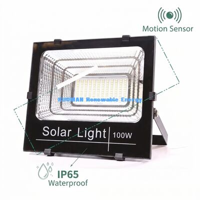 Wysokowydajna solarna lampa powodziowa o wysokiej jasności, wodoodporna IP65 i z opcją zdalnego sterowania do oświetlenia zewnętrznego