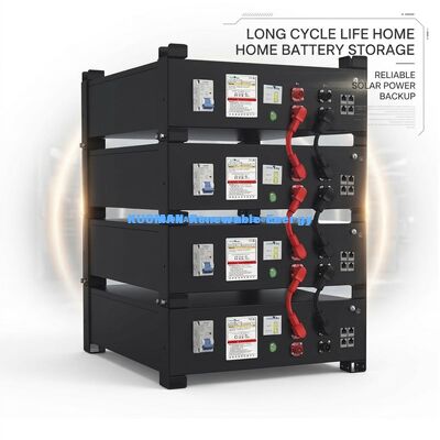 System magazynowania energii domowej KM New Power 51.2V 400Ah LiFePO4 o pojemności 10.24kWh~30.72kWh i żywotności 6000 cykli