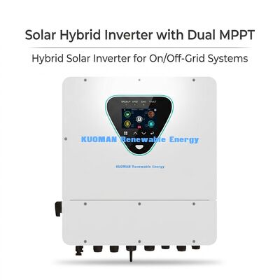 6KW Hybrydowy Falownik Solarny z Podwójnym MPPT i Stopniem Ochrony IP65 do Użytku Domowego i Komercyjnego