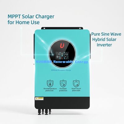 10 kW hybrydowy inwerter słoneczny o wydajności 98% i potrójną ochronę dla systemów sieciowych i poza siecią