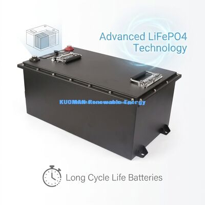 KM 72V -100Ah Bateria LiFePO4 z 8000 cyklami i 7360Wh energii