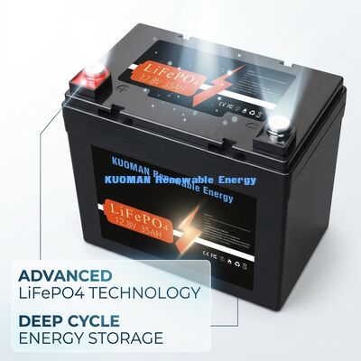 Akumulator litowo-jonowy 448Wh 12V 30Ah głębokiego cyklu LiFePO4 do magazynowania energii