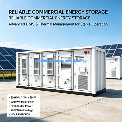 Kontener ESS 500kWh/1MWh/2MWh | Magazynowanie energii litowej o długim cyklu dla projektów fotowoltaicznych