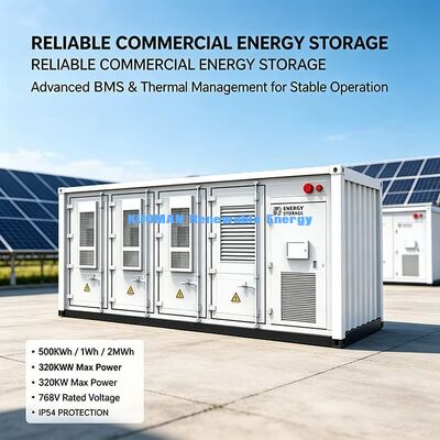 Kontener ESS 500kWh/1MWh/2MWh | Magazynowanie energii litowej o długim cyklu dla projektów fotowoltaicznych