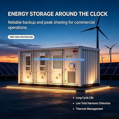 Skalowalny pojemnik wysokonapięciowy do magazynowania energii. Globalne komercyjne projekty magazynowania energii.
