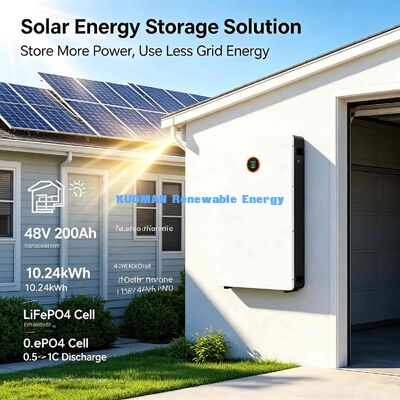 Modułowa bateria LiFePO4 51V | Opcje od 25 Ah do 300 Ah Szafa na energię odnawialną