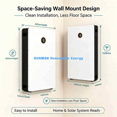 CE UL UN38.3 Certyfikat 51.2V 200Ah Powerwall LiFePO4 Bateria do globalnego użytku domowego w zakresie magazynowania słonecznego