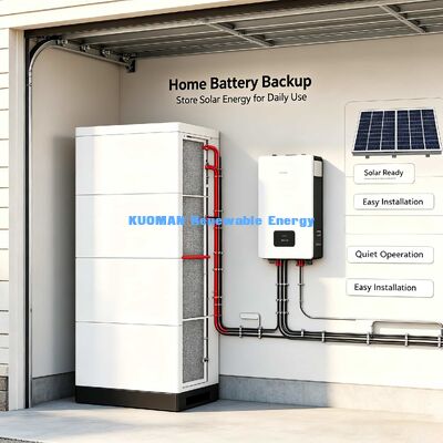 10-letnia gwarancja rozbudowalna bateria LiFePO4 o mocy 48V do zasilania mieszkalnego energią słoneczną