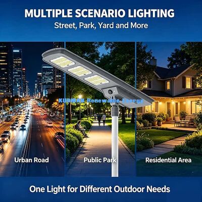 Oszczędność energii All In One Solar Street Light 40W SMD5050 LED Solar Lamp Bez kosztów energii elektrycznej