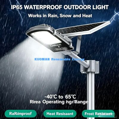 Lampa uliczna solarna 300 szt. 2835 SMD LED, wysoki strumień świetlny, niskie zużycie energii