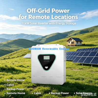 Falownik solarny off-grid 48V 11KW z pełną ochroną przed przeładowaniem, przeciążeniem i zwarciem